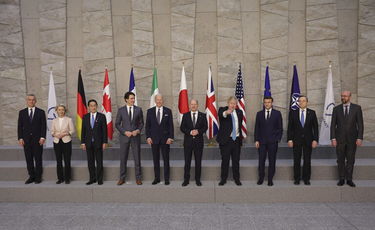 英国前首相鲍里斯·约翰逊 – 北约峰会和 G7 领导人会议(网络图片)