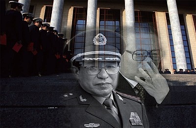 作为江泽民安插在军队的徐才厚,曾试图架空习近平。(新纪元合成图)