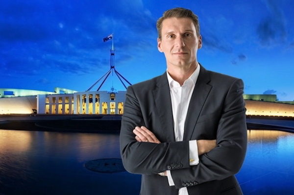 澳洲保守党参议员Cory Bernardi。(本人提供)
