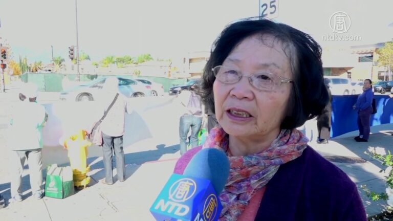 庆3.2亿人三退 法轮功学员筑真相长城(视频)