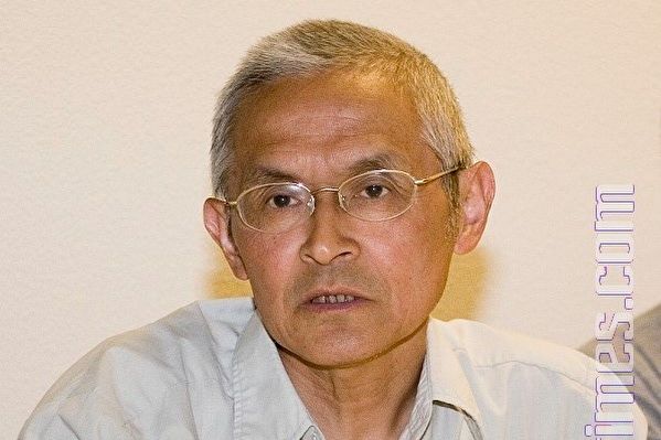 图为旅居德国的著名华人学者仲维光先生。(摄影﹕周容/大纪元)