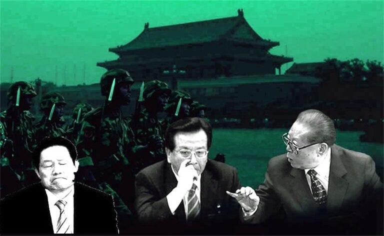 中共党史学者曾透露,江曾对习近平发起三次招招致命的大攻击。不过,三个回合均以失败告终。(新唐人合成)