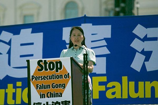 全球退出中共服务中心主席易蓉。(大纪元资料图片)