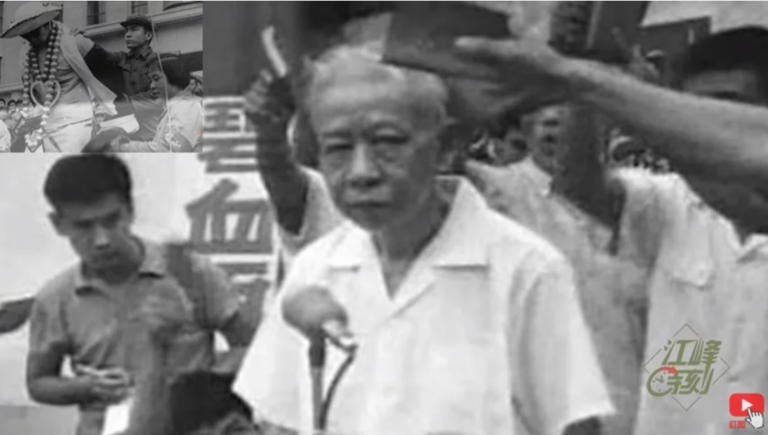 中国最黑暗历史的受害者和制造者是同一个人(希望之声合成)
